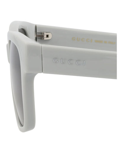 Gucci Square-Frame Injection Sunglasses Grey Grey Grey (GG1716S-30015505-005)