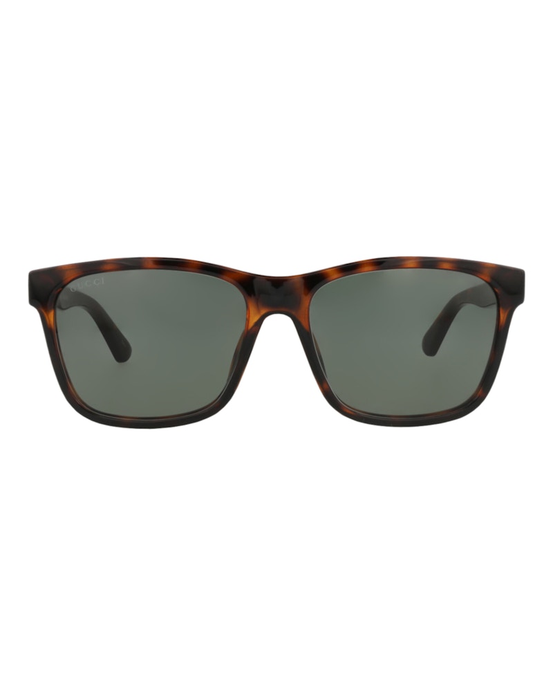 Gucci Square-Frame Injection Sunglasses Havana Havana Green (GG0746S-30008885-003)