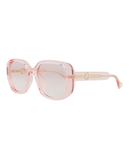 Gucci Square-Frame Injection Sunglasses NUDE NUDE PINK (GG1557SK-30014904-003)