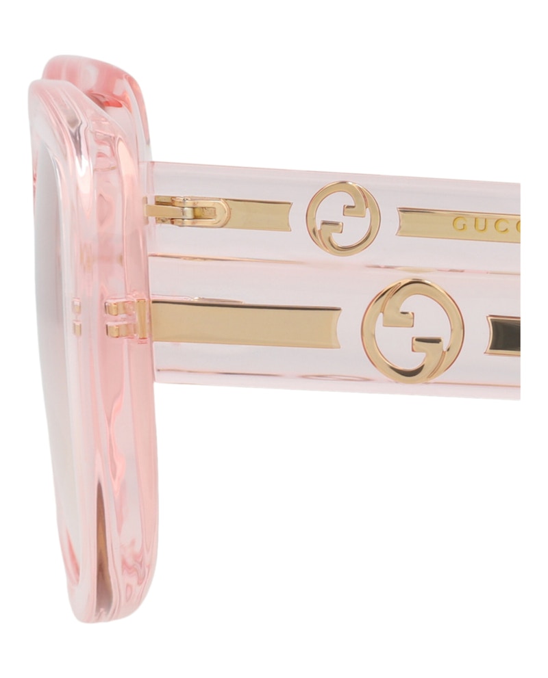 Gucci Square-Frame Injection Sunglasses NUDE NUDE PINK (GG1557SK-30014904-003)