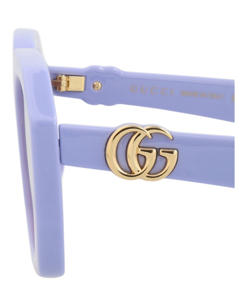 Gucci Square-Frame Injection Sunglasses Violet Violet Pink (GG1535S-30014812-004)