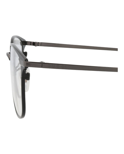 Gucci Square-Frame Metal Optical Frames Black Ruthenium Transparent (GG0864OA-30009555-006)