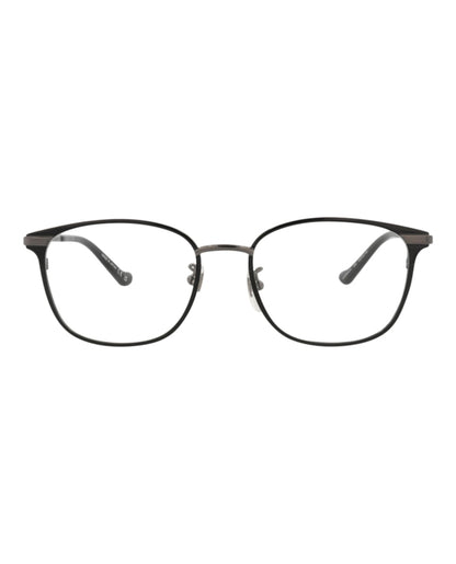 Gucci Square-Frame Metal Optical Frames Black Ruthenium Transparent (GG0864OA-30009555-006)