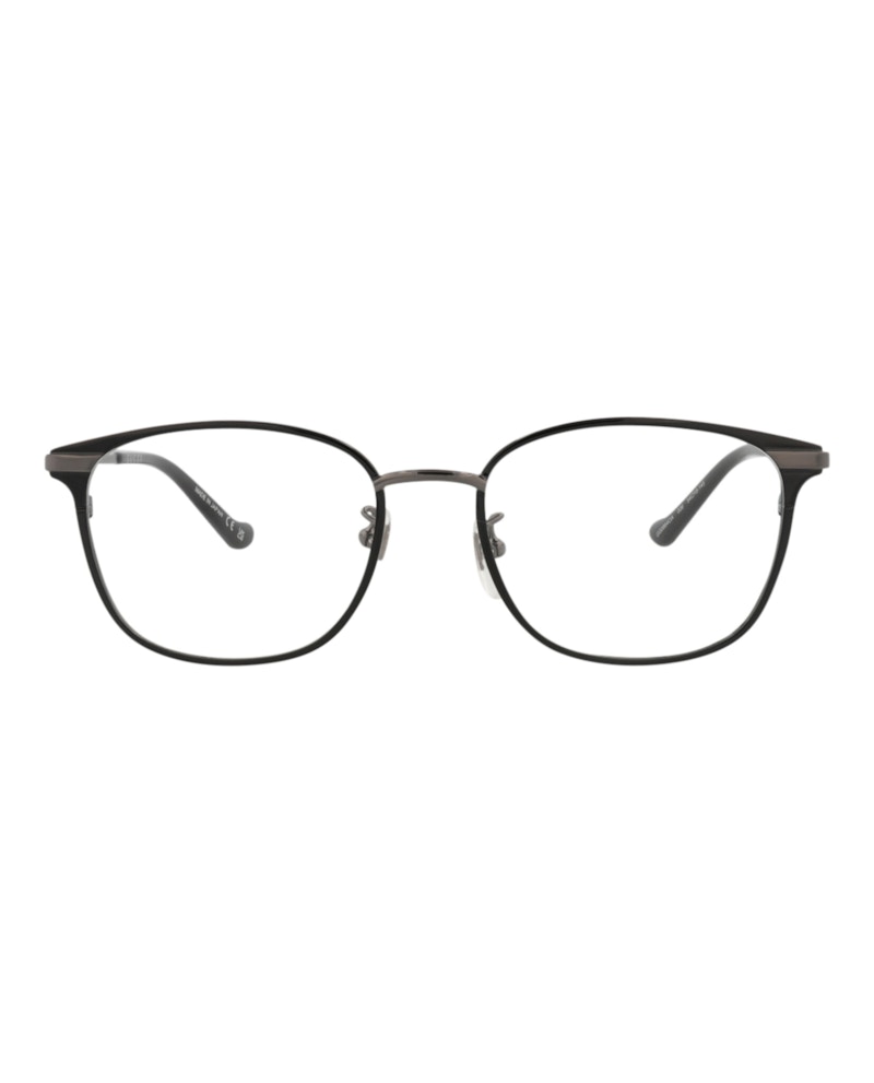 Gucci Square-Frame Metal Optical Frames Black Ruthenium Transparent (GG0864OA-30009555-006)