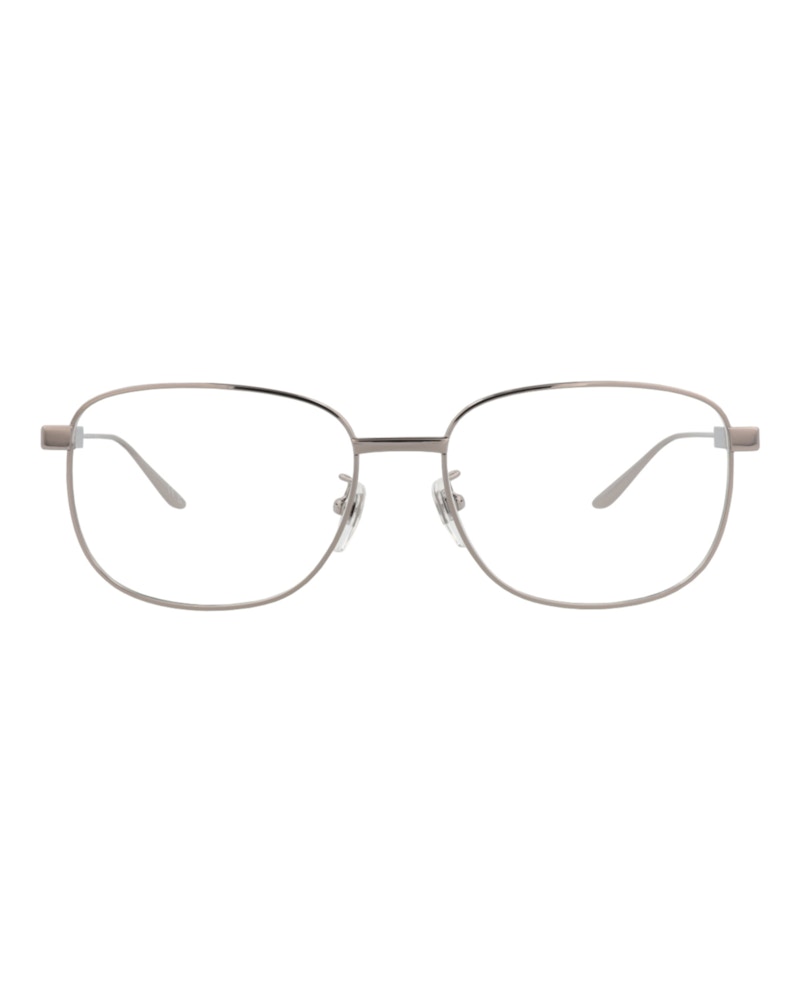 Gucci Square-Frame Metal Optical Frames Ruthenium Ruthenium Transparent (GG1312O-30013899-001)