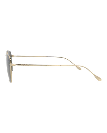 Gucci Square-Frame Metal Sunglasses Gold/Gold/Grey (GG1183S-30013463-005)