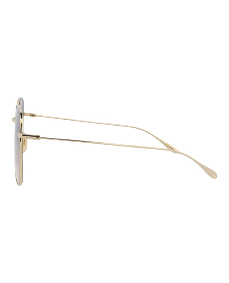 Gucci Square-Frame Metal Sunglasses Gold Gold Red (GG1031S-30011783-010)