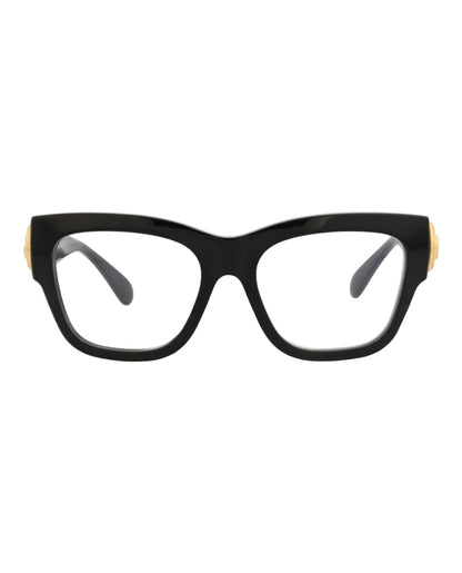Gucci Square-Frame Recycled Acetate Optical Frames Black Black Transparent (GG1410O-30014418-001)