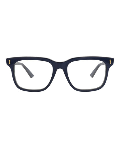 Gucci Square-Frame Recycled Acetate Optical Frames Blue Blue Transparent (GG1265O-30013849-005)