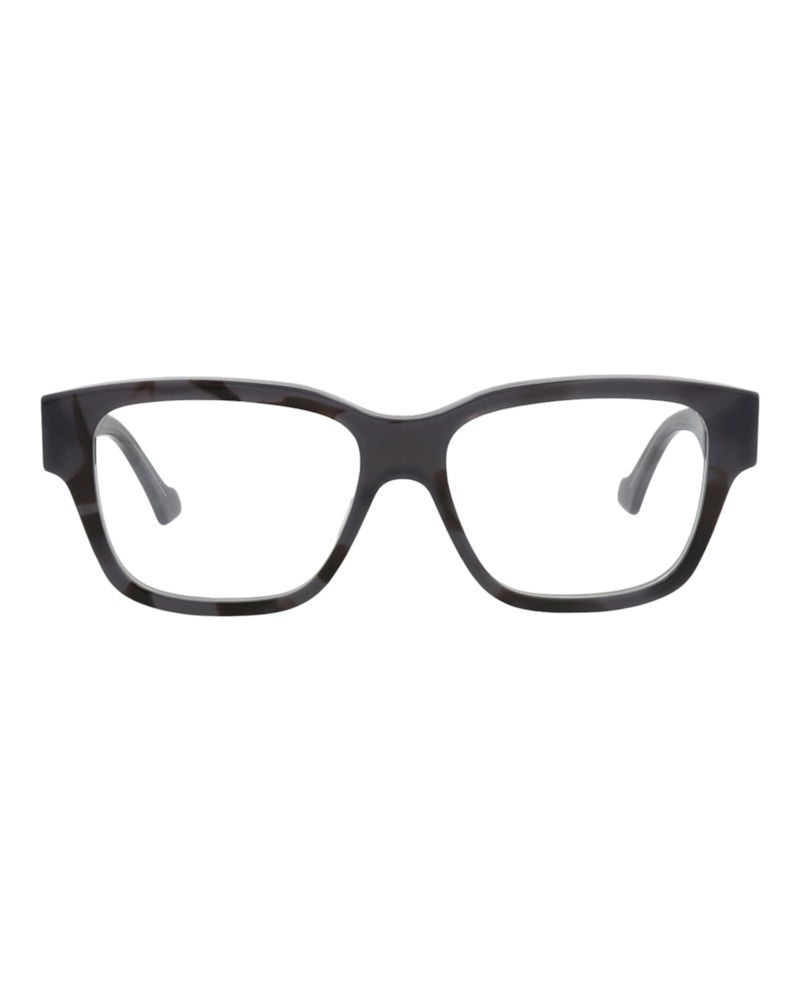 Gucci Square-Frame Recycled Acetate Optical Frames Grey Grey Transparent (GG1428O-30014479-009)