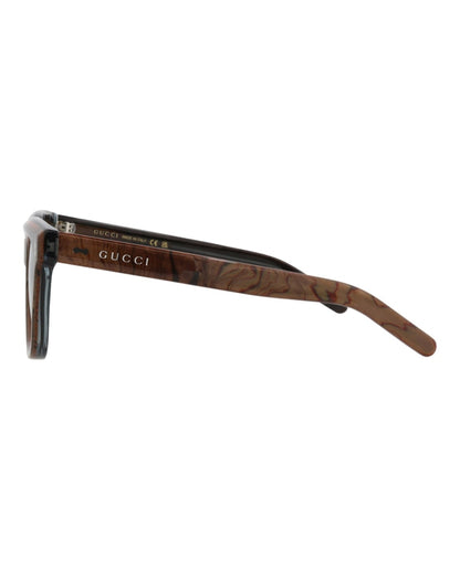 Gucci Square-Frame Recycled Acetate Sunglasses Blue Blue Green (GG1523S-30014802-003)