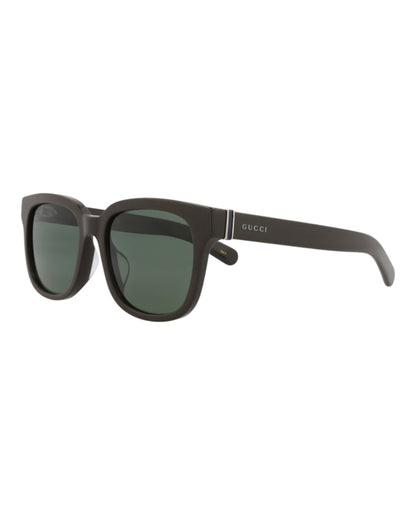 Gucci Square-Frame Recycled Acetate Sunglasses Brown Brown Green (GG1512SK-30014900-004)