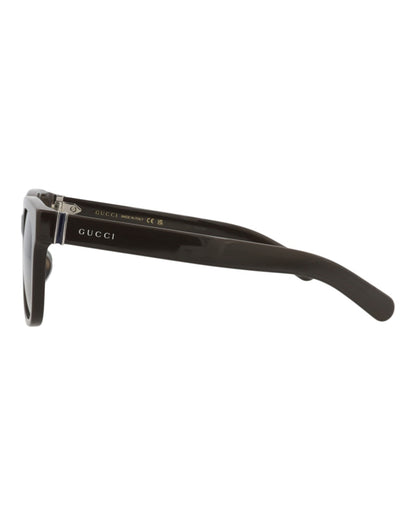 Gucci Square-Frame Recycled Acetate Sunglasses Brown Brown Green (GG1512SK-30014900-004)