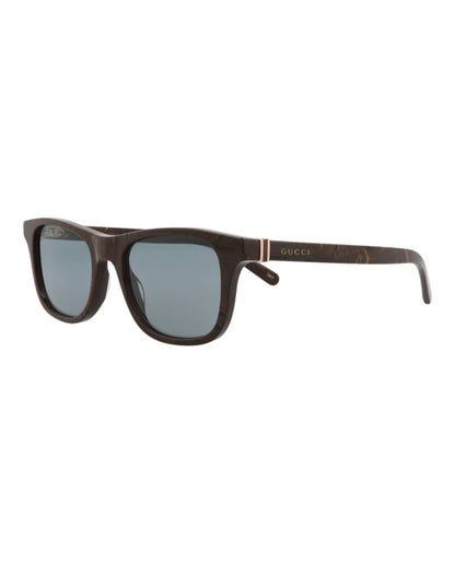 Gucci Square-Frame Recycled Acetate Sunglasses Brown Brown Grey (GG1671S-30015460-003)
