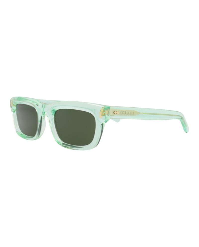 Gucci Square-Frame Recycled Acetate Sunglasses Green Green Green (GG1524S-30014803-004)