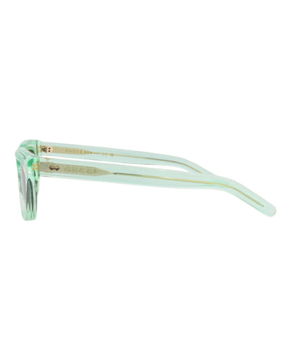 Gucci Square-Frame Recycled Acetate Sunglasses Green Green Green (GG1524S-30014803-004)