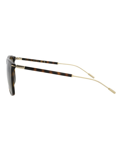 Gucci Square-Frame Recycled Acetate Sunglasses Havana Gold Brown (GG1269S-30013857-002)