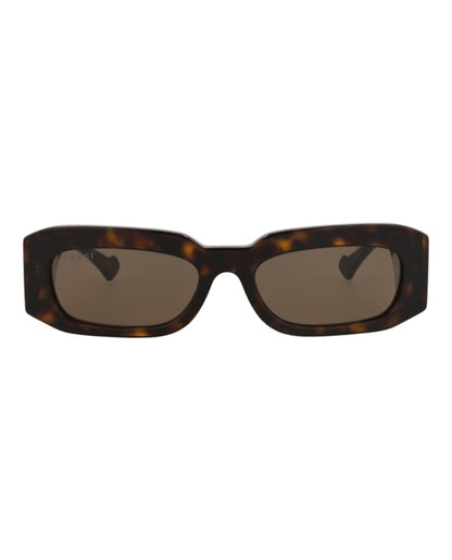 Gucci Square-Frame Recycled Acetate Sunglasses Havana Havana Brown (GG1426S-30014474-002)