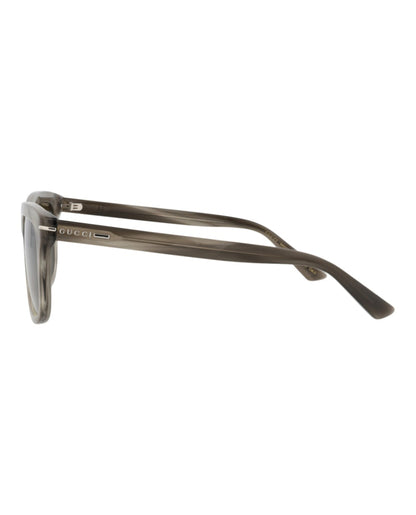 Gucci Square-Frame Recycled Acetate Sunglasses Havana Havana Brown (GG1444S-30014443-003)