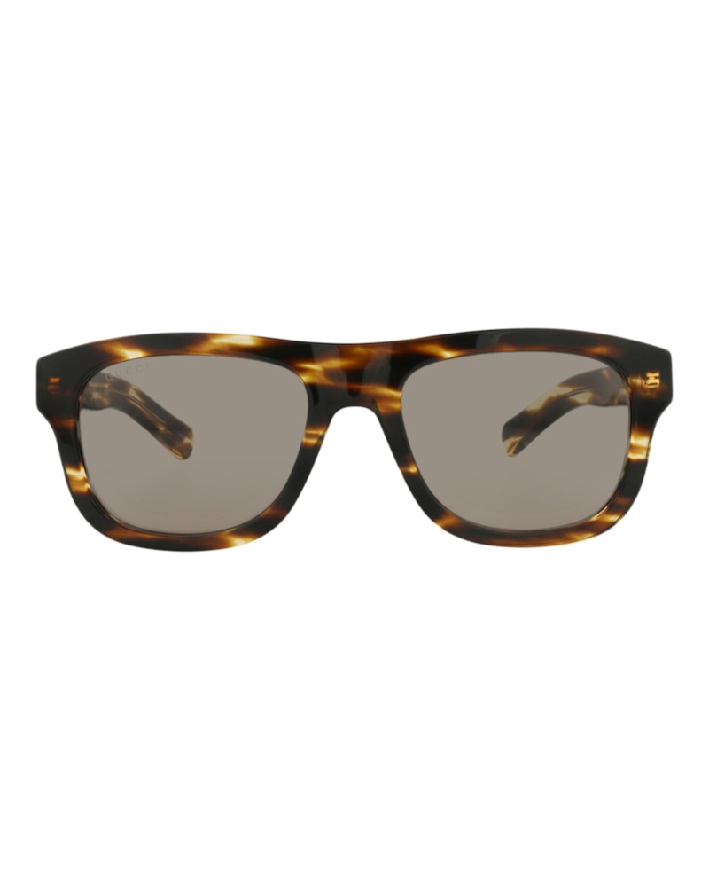 Gucci Square-Frame Recycled Acetate Sunglasses Havana Havana Brown (GG1509S-30014787-002)