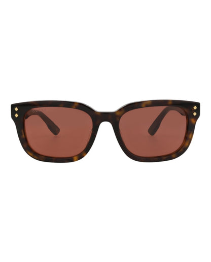 Gucci Square-Frame Recycled Acetate Sunglasses Havana Havana Brown (GG1605SK-30014877-002)