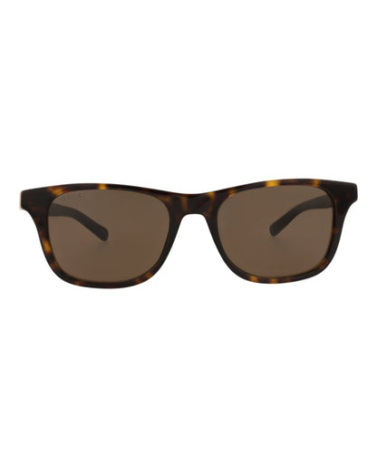 Gucci Square-Frame Recycled Acetate Sunglasses Havana Havana Brown (GG1671S-30015460-006)