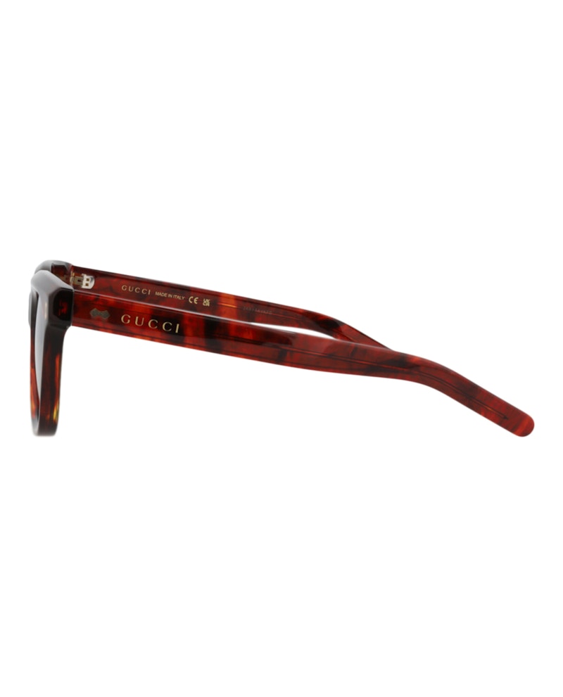 Gucci Square-Frame Recycled Acetate Sunglasses Havana Havana Grey (GG1523S-30014802-002)