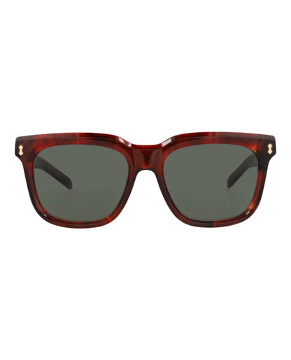 Gucci Square-Frame Recycled Acetate Sunglasses Havana Havana Grey (GG1523S-30014802-002)