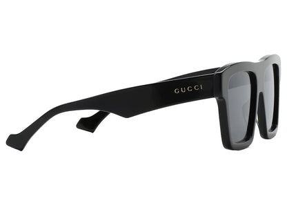 Gucci Square Frame Sunglasses Black/Black (663749 J0740 1012)
