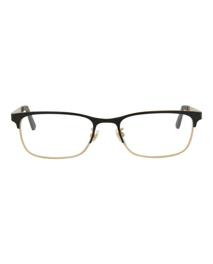 Gucci Square-Frame Titanium Optical Frames Black Black Transparent (GG0700OJ-30008639-001)