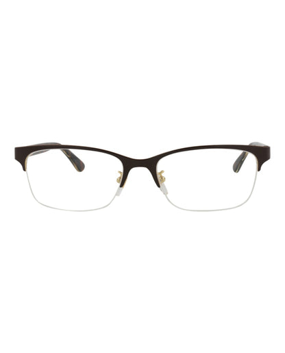 Gucci Square-Frame Titanium Optical Frames Gold Crystal (GG0387OJ-30006069-002)