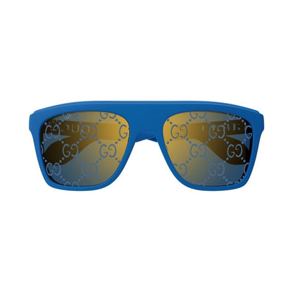 Gucci Square Logo Frame Sunglasses Blue (GG1570S-004)