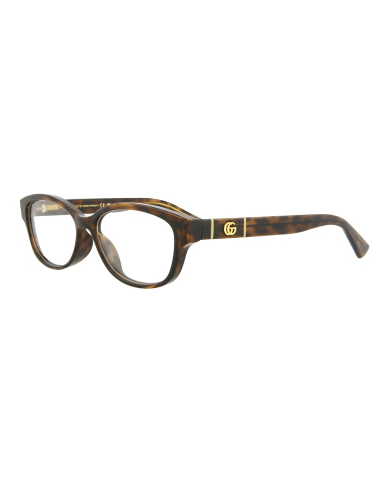 Gucci Square Rectangle Optical Frames Havana/Havana/Transparent (GG0639OA-30008598-002)