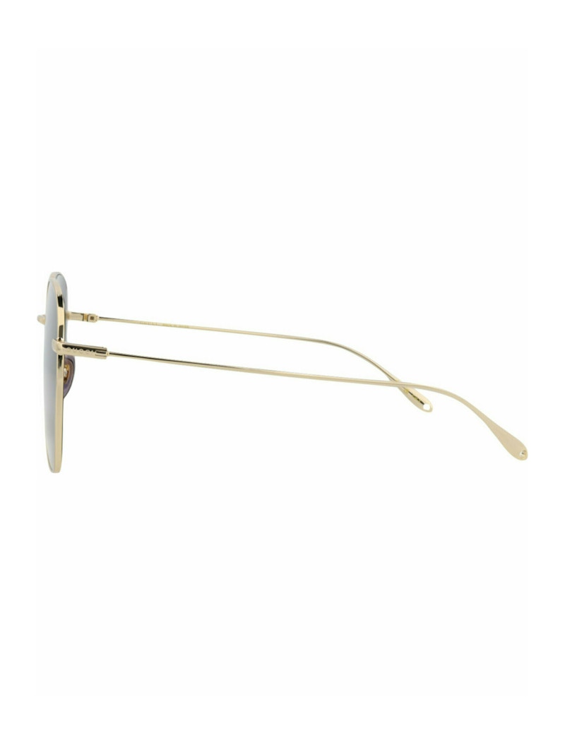 Gucci Square Rectangle Sunglasses Gold Gold Grey (GG1031S-30011783-009)