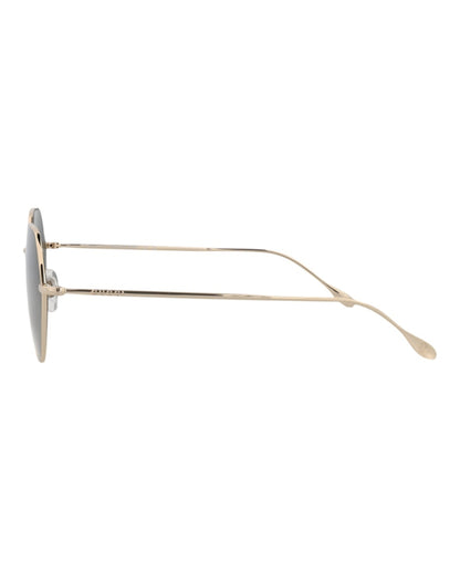 Gucci Square Rectangle Sunglasses Gold/Gold/Grey (GG1182S-30013461-001)