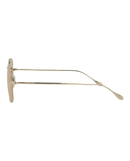 Gucci Square Rectangle Sunglasses Gold/Gold/Orange (GG1184S-30013464-003)
