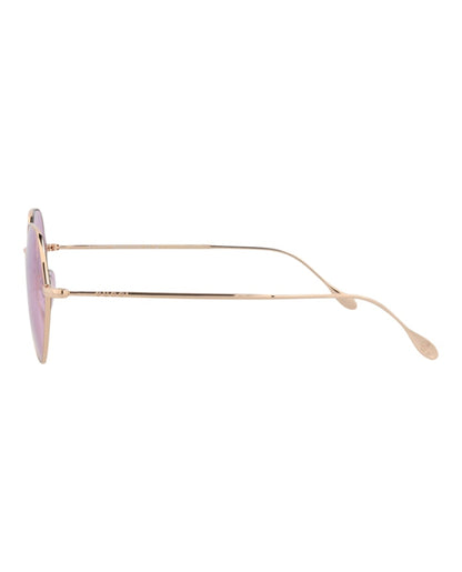 Gucci Square Rectangle Sunglasses Gold/Gold/Pink (GG1182S-30013461-004)