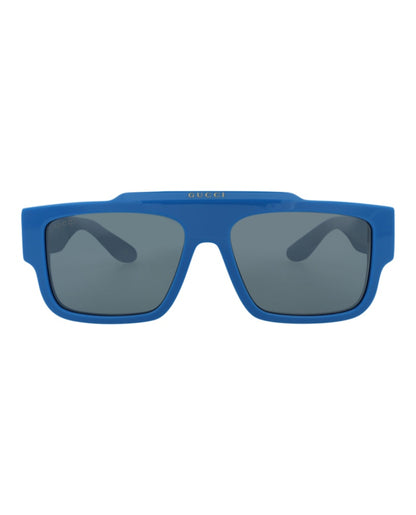 Gucci Square Rectangle Sunglasses Light Blue Blue (GG1460S-30014460-004)
