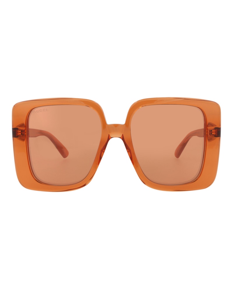 Gucci Square Rectangle Sunglasses Orange/Orange/Orange (GG1314S-30013867-004)
