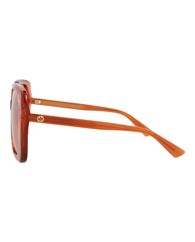Gucci Square Rectangle Sunglasses Orange/Orange/Orange (GG1314S-30013867-004)