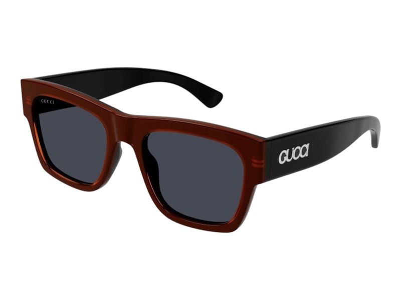 Gucci Square Sunglasses Black Blue (GG1793S-003)