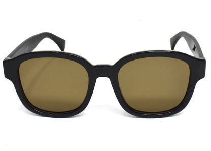Gucci Square Sunglasses Black/Brown (GG1140SK-003)