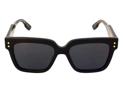 Gucci Square Sunglasses Black Gray (GG1084S-001-54)
