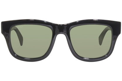 Gucci Square Sunglasses Black/Green (GG1135S-001)