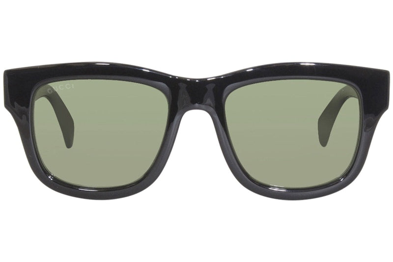 Gucci Square Sunglasses Black/Green (GG1135S-001)