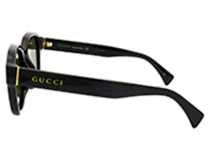 Gucci Square Sunglasses Black/Green (GG1140SK-002)