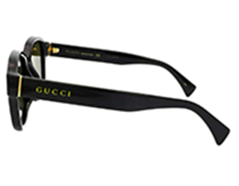 Gucci Square Sunglasses Black/Green (GG1140SK-002)