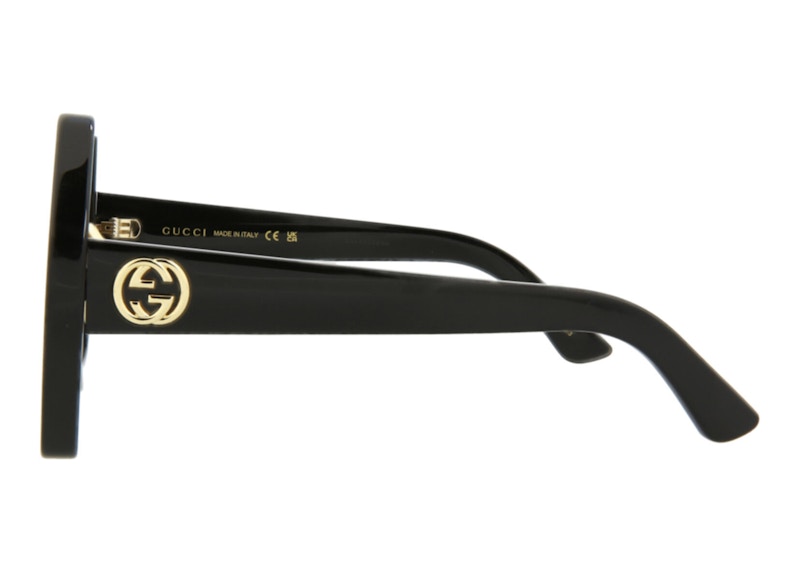 Gucci Square Sunglasses Black/Grey (GG0772S-30008963-004)