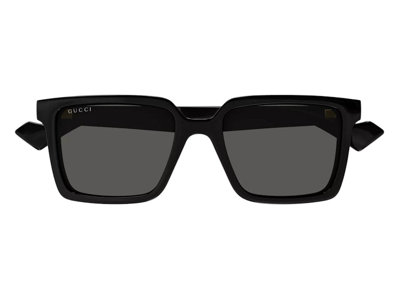 Gucci Square Sunglasses Black Grey (GG1540S-001-55)