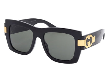 Gucci Square Sunglasses Black Grey (GG1688S-001-FR)